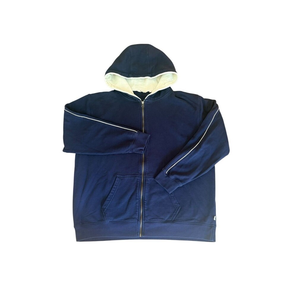 Cotopaxi Organic Full Zip Hoodie DO GOOD Blue Maritime Mens XL Relaxed Fit